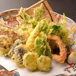 Shizun Kagura - 季節の野菜天ぷら盛合わせ