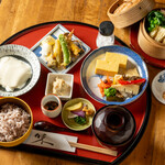 とうふの里　豆たつ - 料理写真:せいろセット