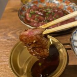 牛タンと馬肉とクリスピー餃子 ひまわり［精］ - 