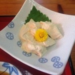 海鮮・話食処 しん - 生たぐりゆばさしみ　　超甘い