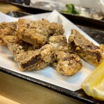 煮込 蔦八 - ★牛レバ唐揚げ