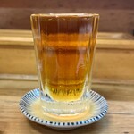 煮込 蔦八 - 金宮焼酎天羽の梅割り