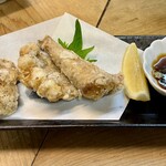 煮込 蔦八 - アンコウ唐揚げ