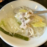 火鍋屋 - 豚肉白湯鍋ランチ1,150円