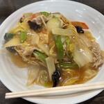 南京亭 - 料理写真:五目カタ焼きそば