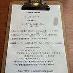 Osteria caiman table - LUNCH MENU