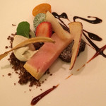 コウジイガラシ オゥレギューム - ショコラテリーヌ　ゴボウのアイス