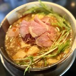 麺坊 ひかり - 【限定】酸辣湯麺ＮＴ普通盛140g