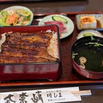 川しまうなぎ店 - 料理写真:上うな重セット♪