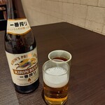 瀬戸内味覚処 芸州 本店 - キリン一番搾り瓶ビール