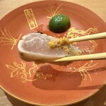 佐ノ - 身はしっとり柔らかい