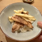 佐ノ - 阿波尾鶏と発酵白菜の御飯（ご飯多めリクエスト）