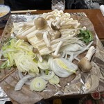 飛騨食事処 - 朴葉焼
