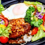 107kitchen紗乃音 - ロコモコ丼  テイクアウト