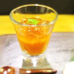 四季ごはん 晴れ間。 - 金時人参のムース