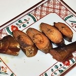 鮎家 - 料理写真:「子持ち鮎」カットすると