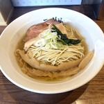仙臺 自家製麺 こいけ屋 - 川俣シャモ中華そば（塩）※大盛