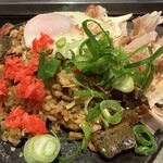 スズヤヨシモリ - 牛すじそば飯