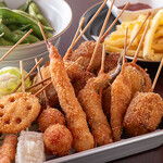 串揚げ 壱 - 料理写真:串盛りコース
