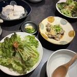 焼肉 きずな - 手作り豆腐、前菜、サラダ