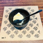 BRISKSTAND - サービスで出してもらったアイスクリーム