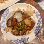 バーミヤン 東大宮店 - 黒酢の酢豚