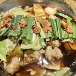 SMOKEMAN - 燻製モツ鍋(1人前)