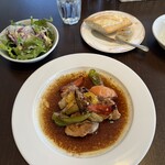 RESTAURANT PICCATA - 鶏と野菜のグリルバルサミコオイスターソース