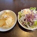 RESTAURANT PICCATA - じゃがいもグラタン　サラダ