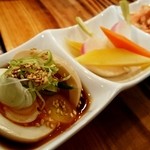 シマシマトム - おつまみ盛り合わせ ３種セレクト制