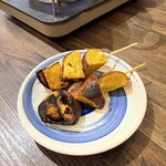 炭火野菜巻き串と餃子 博多うずまき - 