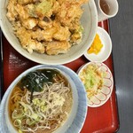 名物げそ天丼と自家製うどん お多福 - 