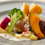 ジョウハナーレ - 旬魚のムニエル マロンクリームソース