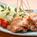 おごじょ家 - 料理写真:厚切り三枚肉の塩焼き単品