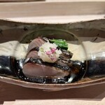 鮨料理 一高 - サワラのタタキ