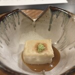 茶寮 一松 - 胡麻豆腐の揚げだし(これ、1番すきだった！)