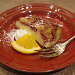 シチリアの朝市 - いちごのクラフティ