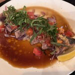 空と燻製とORION - 藁焼きカツオと燻製