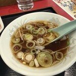 手打ラーメン 珍来 - ラーメンスープ