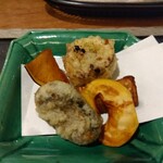 茂幸 - おせち料理の盛り合わせ　揚げもの