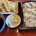 柿の木坂 更科 小岩店 - 野菜天とお蕎麦