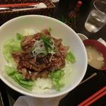 見蘭牛ダイニング　玄 - むつみ豚の豚丼