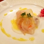 Toukoku rou - 蕪と蟹のサラダ ハチミツのソース