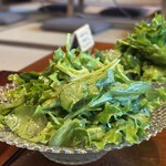 先斗町焼肉 きらく - ・７種野菜のチョレギサラダ