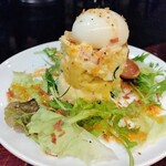 焼き鳥　黒てんぐ - ポテサラ