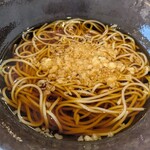 ゆで太郎 - セットの温そば