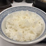 吉野家 - ごはん大盛にしてやったぜ(͏ ˉ ꈊ ˉ)ﾌﾌｯ