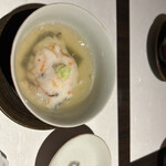 花月 - 白子の蕪蒸し