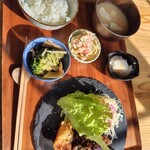 クッキング マーカス - 料理写真:揚げサバそぼろ定食