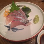 なごみや一献 - しまあじ刺身